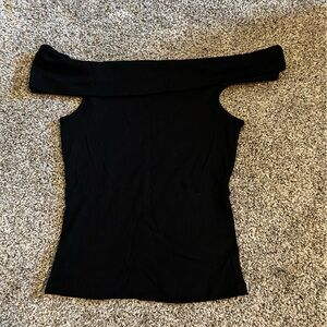Old Navy Black Off-Shoulder Top